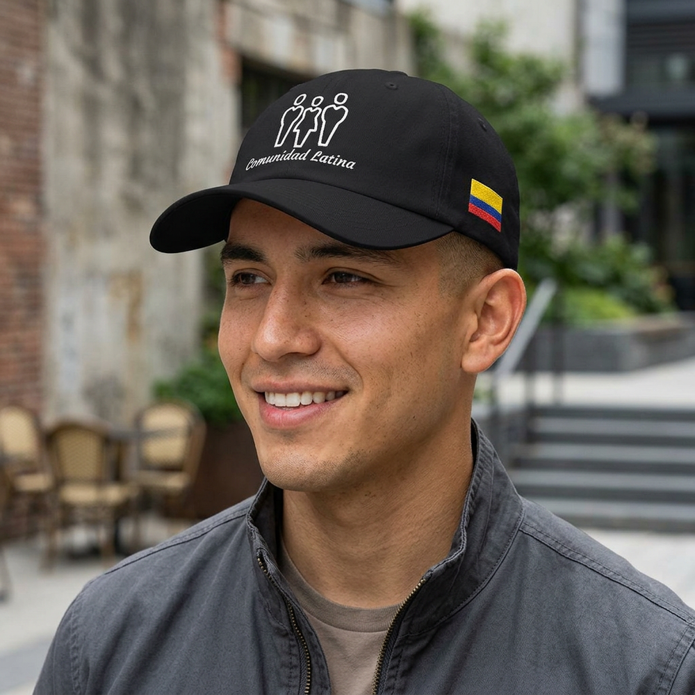 Comunidad Latina Colombian Dad Hat